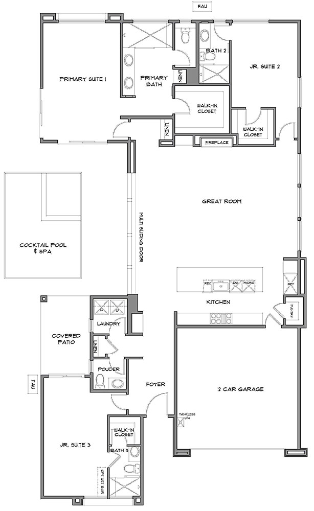Residence 1 - Floorplan